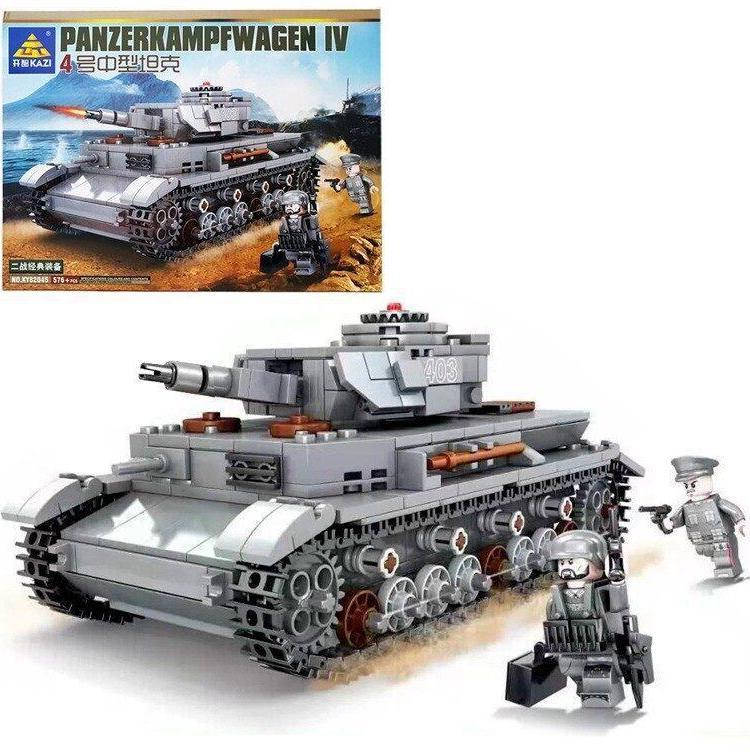 

*Конструктор-танк TM Kazi "Panzerkampfwagen" (576 деталей) арт. 82045