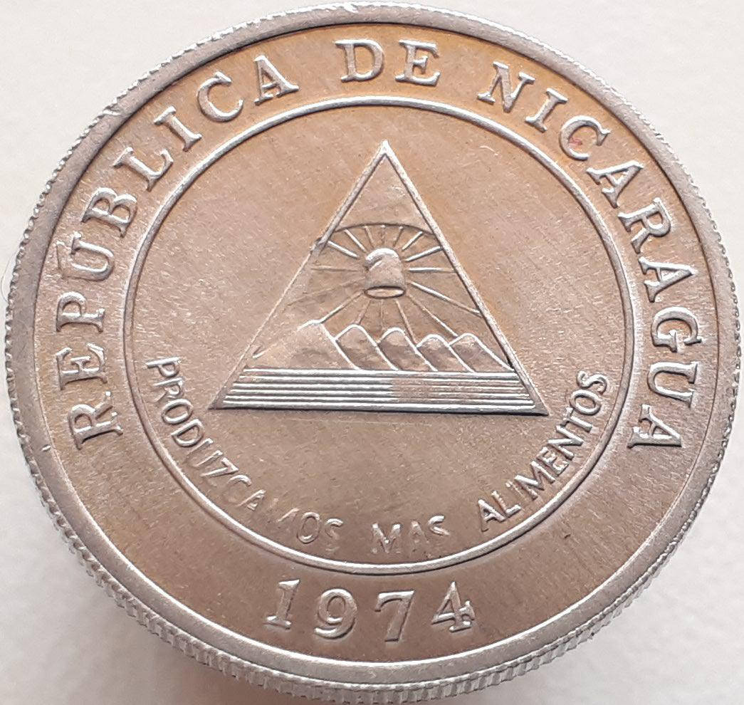 

Никарагуа 5 сентаво 1974