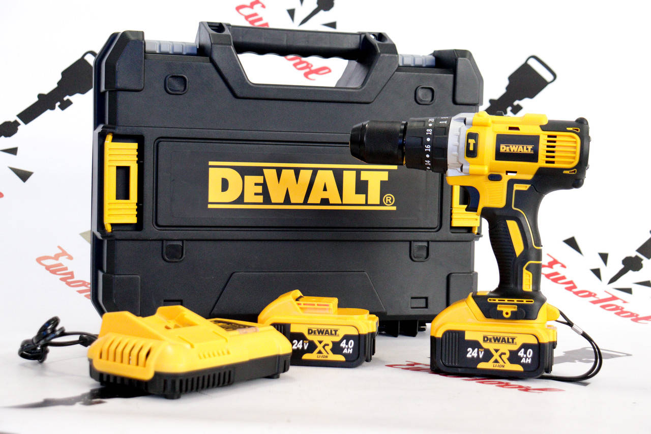 

Мощный Шуруповерт аккумуляторный Dewalt dcd791 24v. 4.0ah. Польша