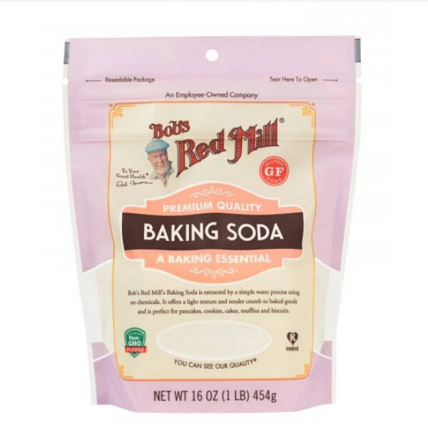 

Натуральная пищевая сода, Baking Soda, для питья, Bob' Red Mill, 16 унций (454 г), США.