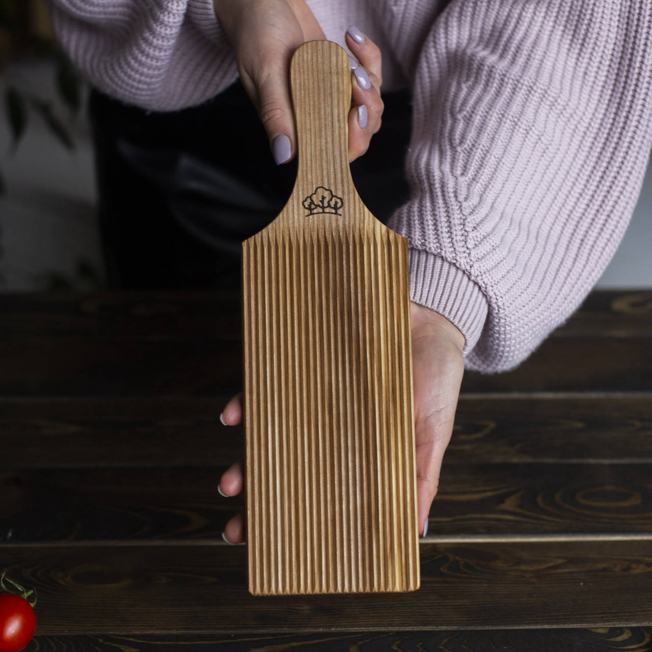 

Деревянная доска NATURWOOD для ньокки, ленивых вареников, Бежевый
