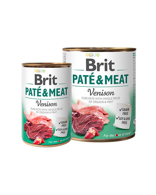 

Brit Pate & Meat Dog Venison 400 г