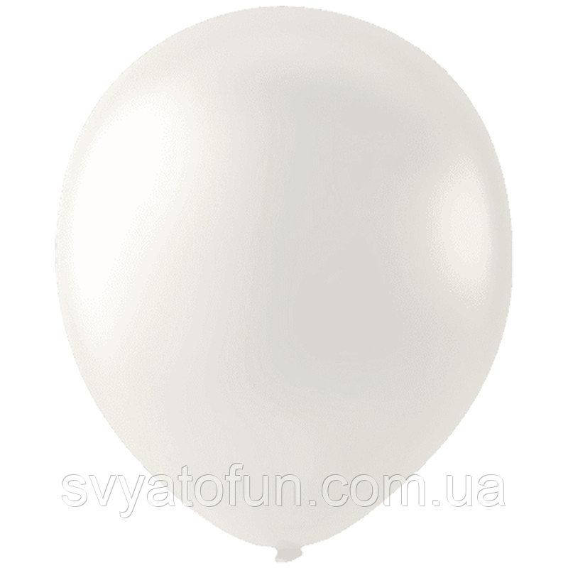 

Латексные шарики 5" перламутр White 072 (белый) 100шт/уп Мексика