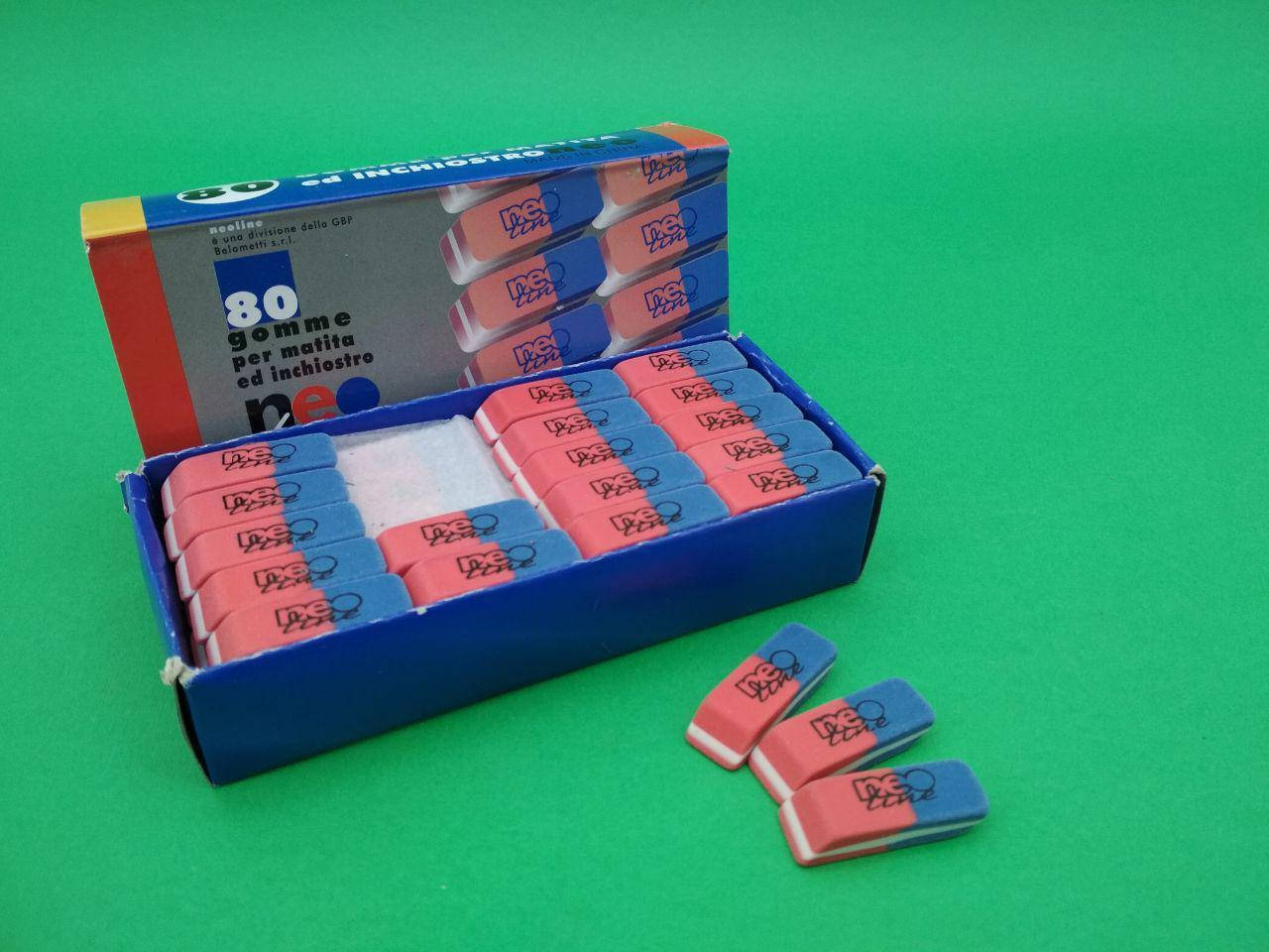 

Резинка для стирания (ластик красно-синий ) "NEO line" L-1969 (1 шт)