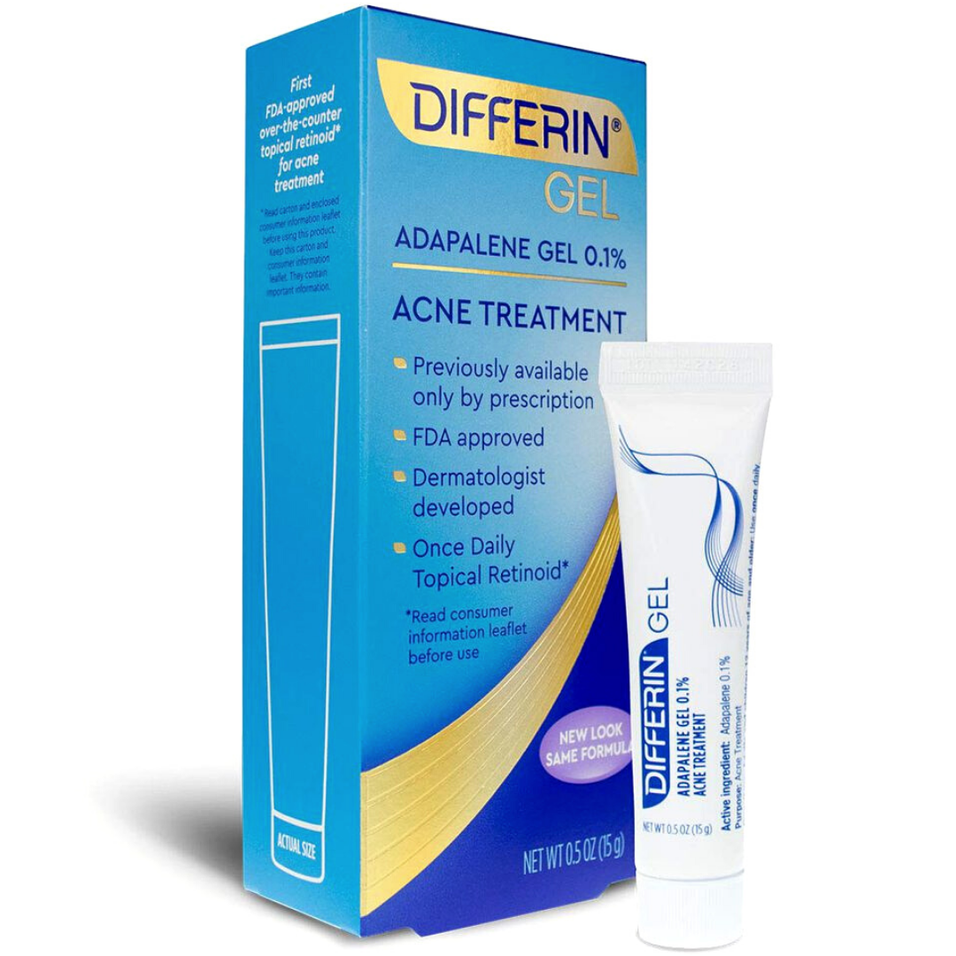 

Гель для лечения акне Differin Gel Adapalene Gel 0.1% Acne Treatment 15 г