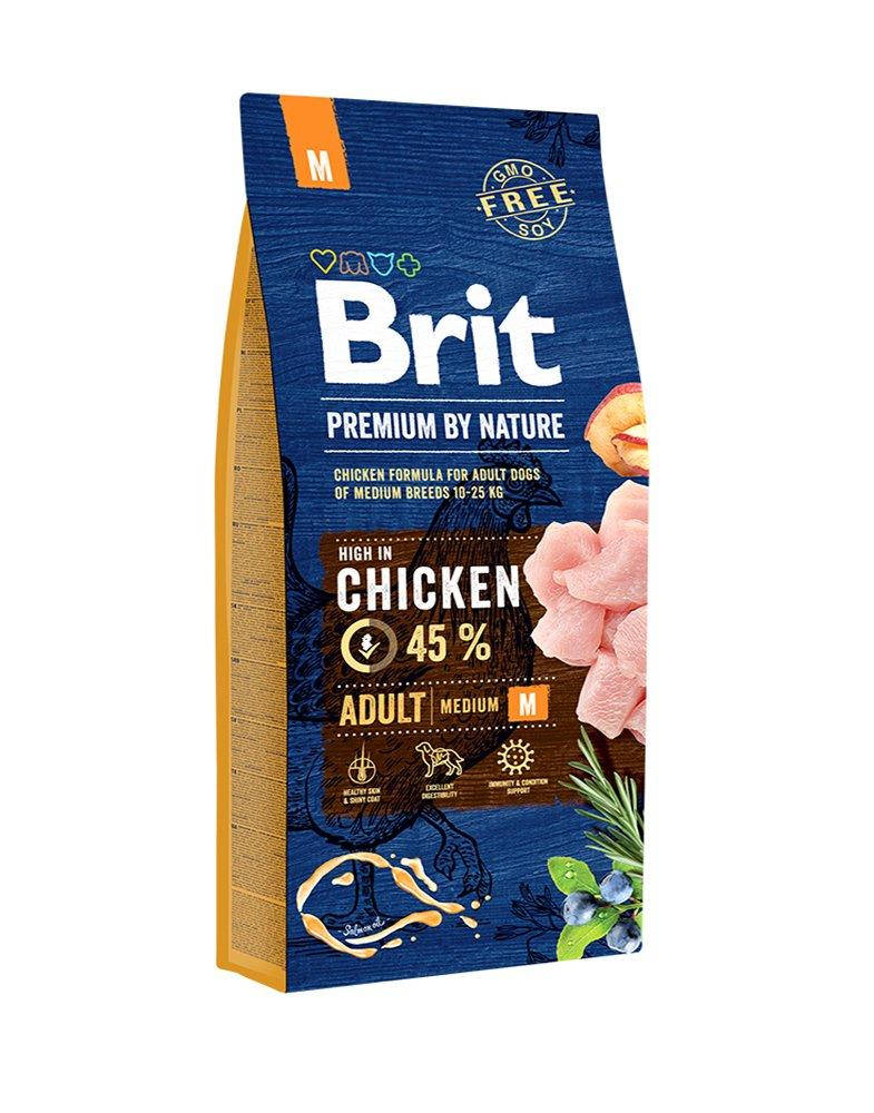 

Brit Premium Adult M 8 кг