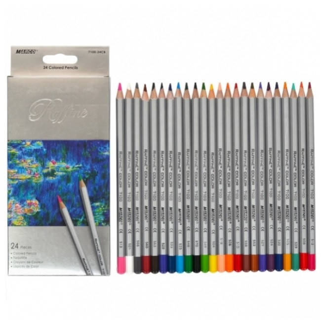 

Набор цветных карандашей 24 цвета Марко 7100, Разные цвета