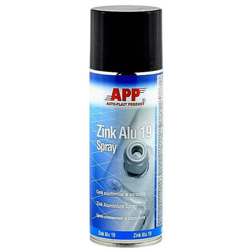 

Цинк-алюминия в аэрозоле APP Zink Alu 19 Spray 400мл, Серебро