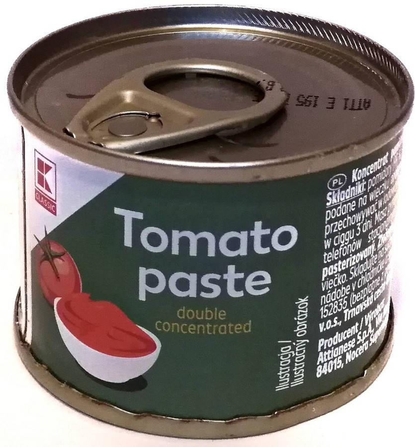 

Томатна паста концентрірованнаяTomato Paste 70г, Classic