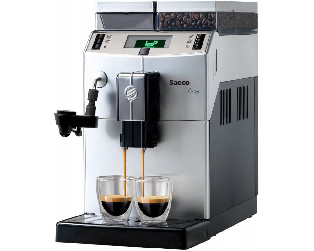 

Кофемашина автоматическая Saeco Lirika Plus Cappuccino Silver (RI9841/01)