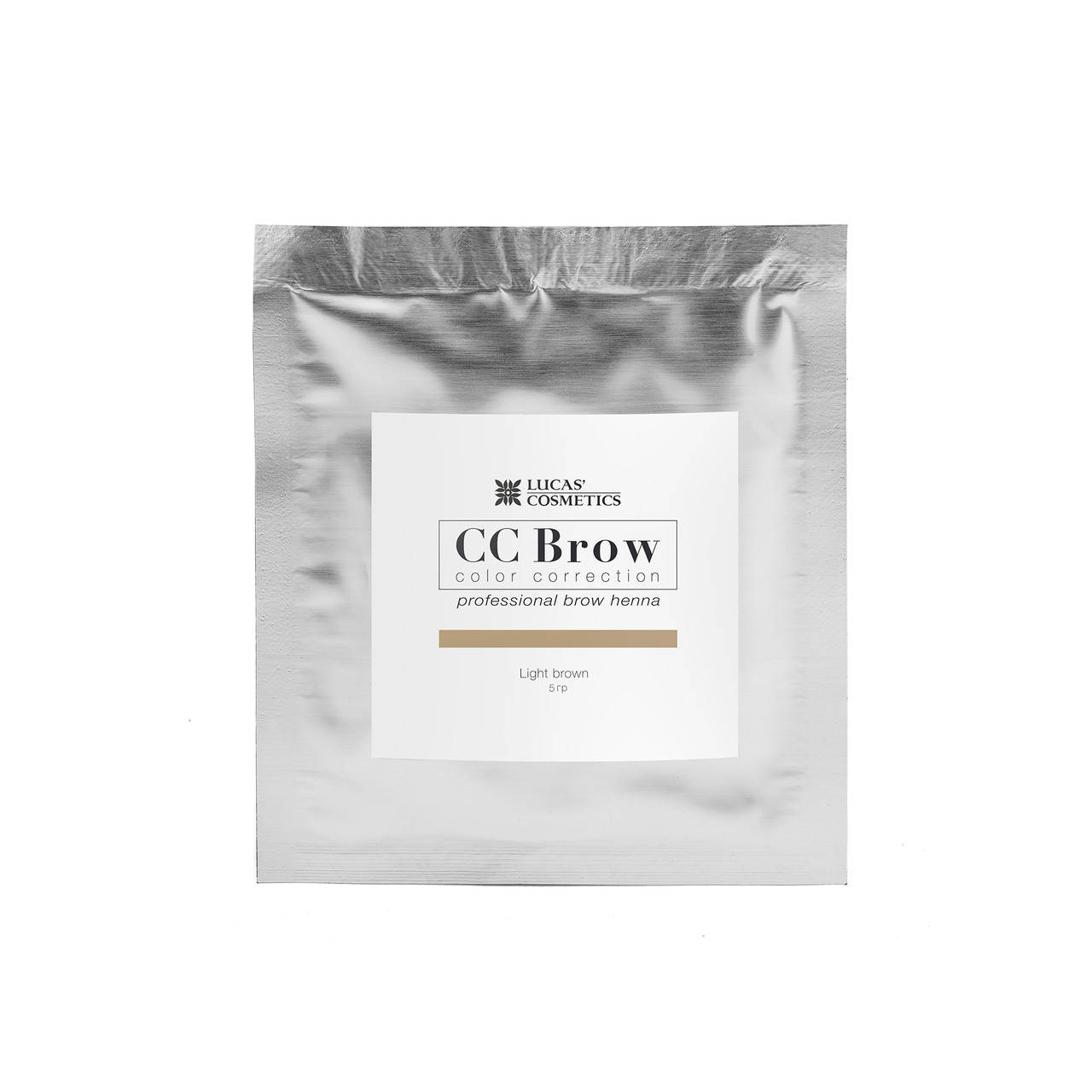

CC Brow хна для бровей в саше 5г. Светло-коричневый