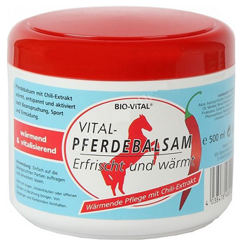 

Кінська мазь розігріваюча Pferdebalsam Bio-Vital 500 мл.