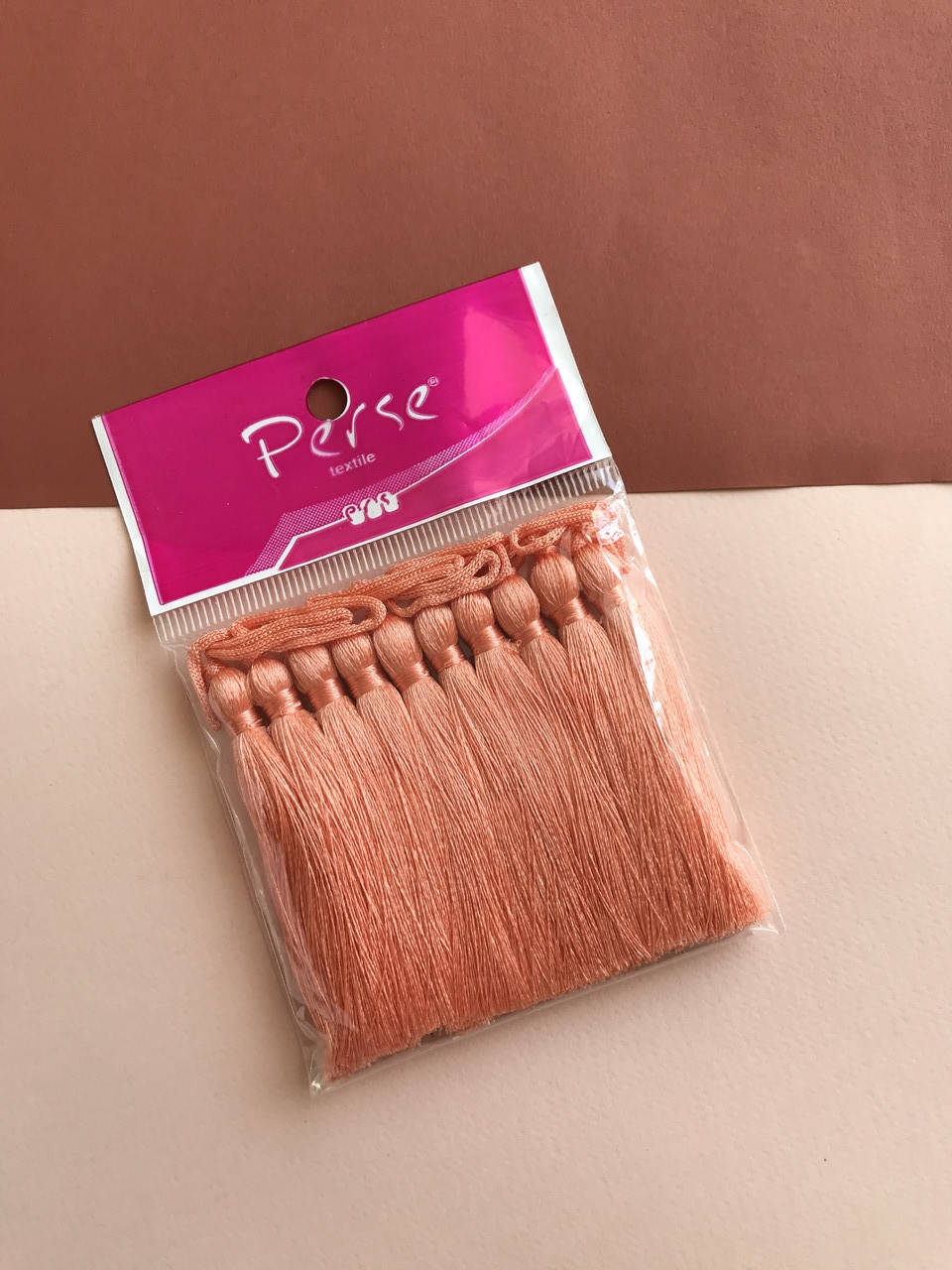 

Китиці декоративні персикові 8см, Персиковый