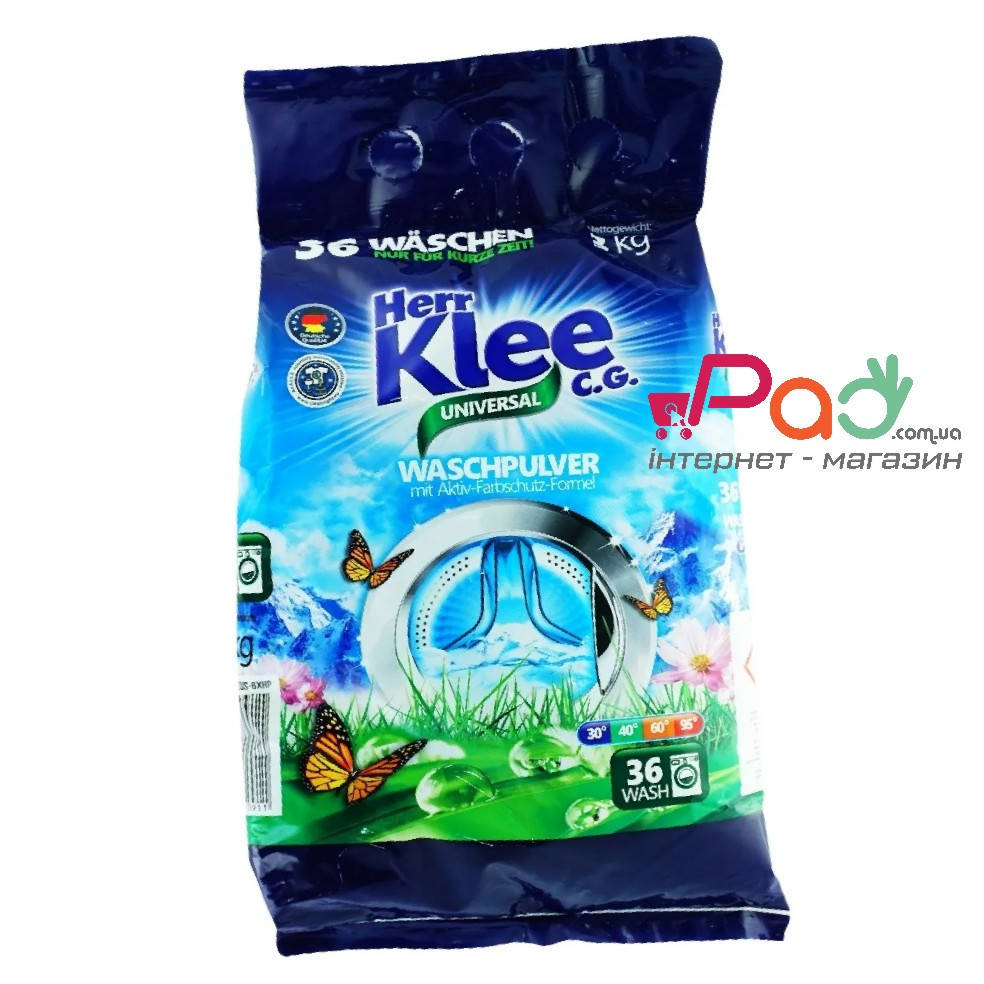 

Klee Universal 3кг - порошок для стирки Klee (4260353550911)