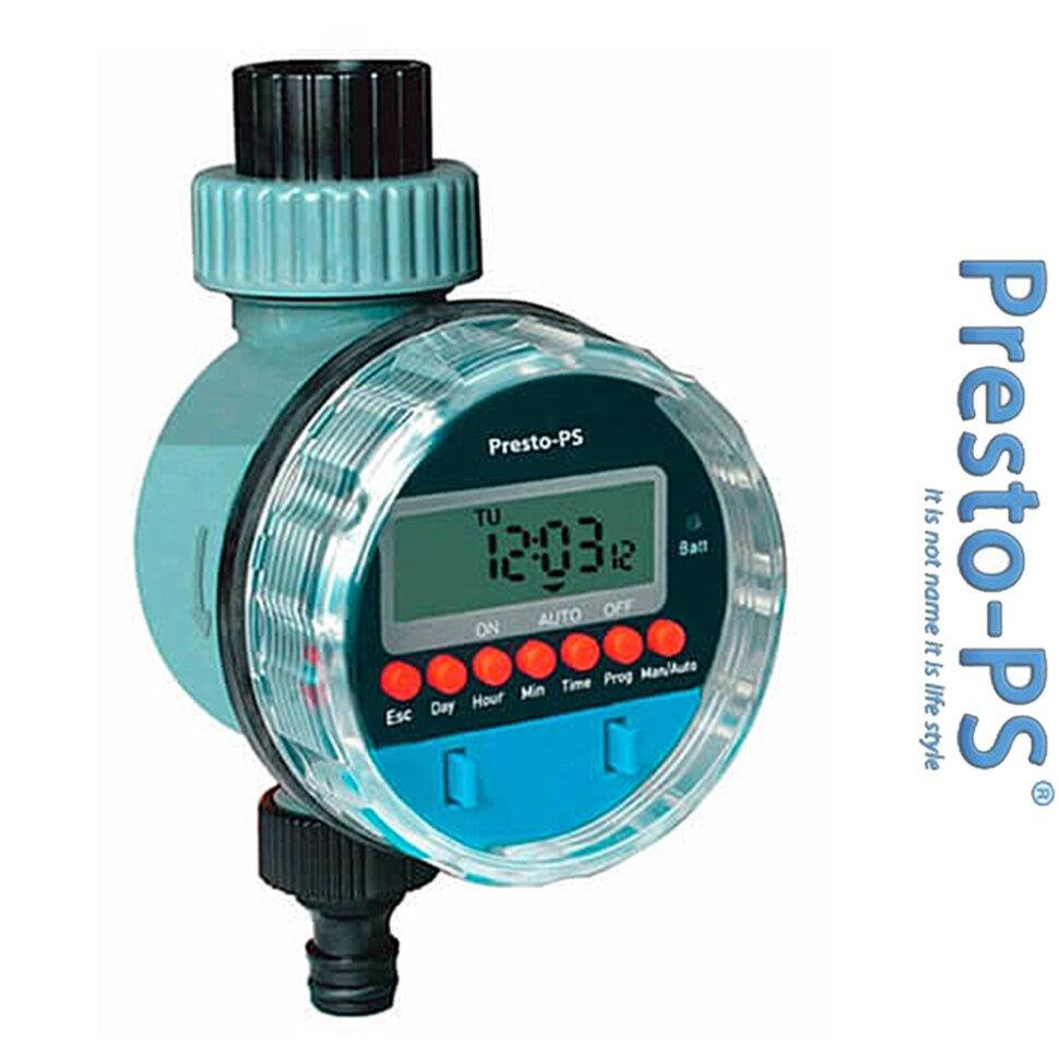 

Таймер электронный для полива, с механическим управлением Presto-PS 7802