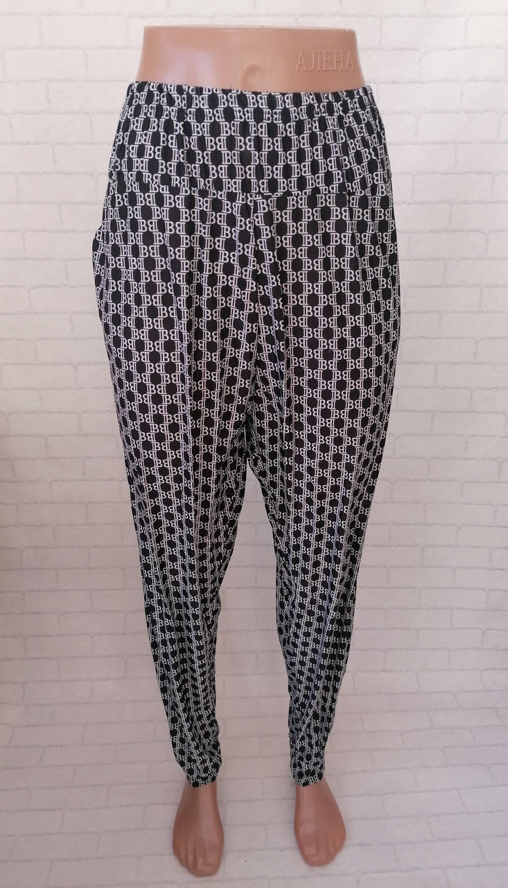 

Женские летние штаны. Штаны султанки большого размера 50-56, Разные цвета