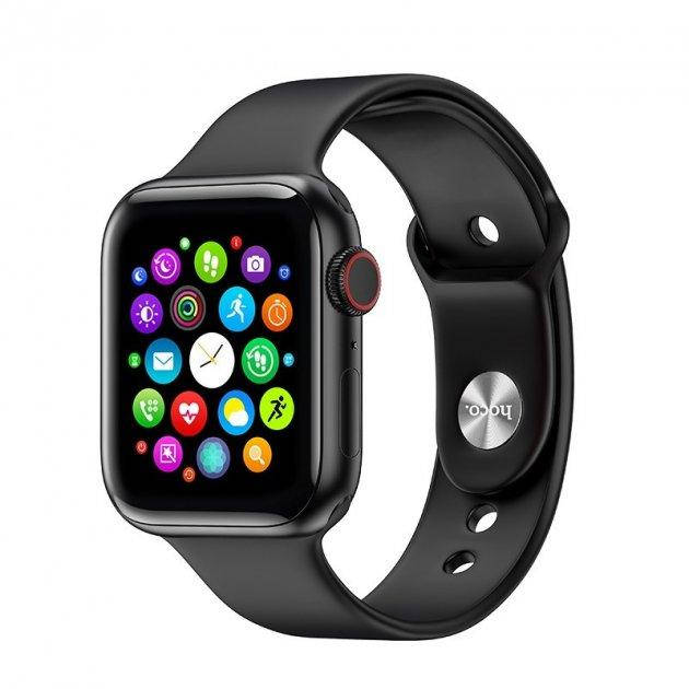

Смарт-часы Hoco Y1 с функцией ответа на звонок Smart Watch Black