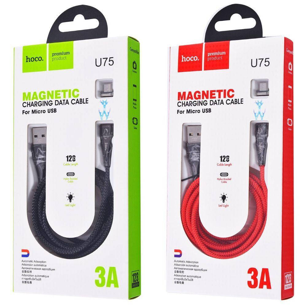 

USB кабель Hoco U75 Blaze Magnetic Micro USB Cable (1.2m), Разные цвета