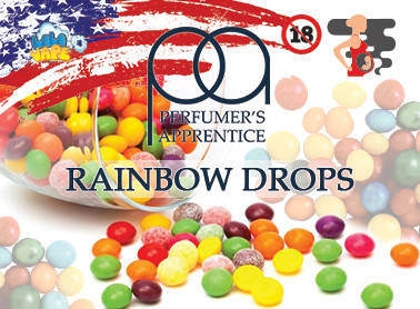 

Rainbow Drops ароматизатор TPA (Разноцветные конфеты) 100мл