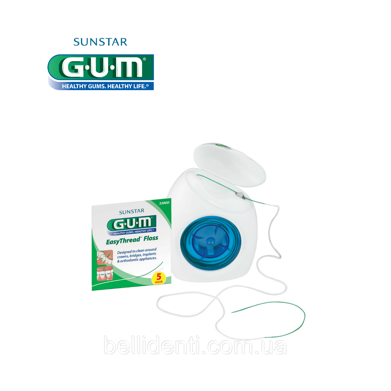 

Зубная нить GUM Ortho