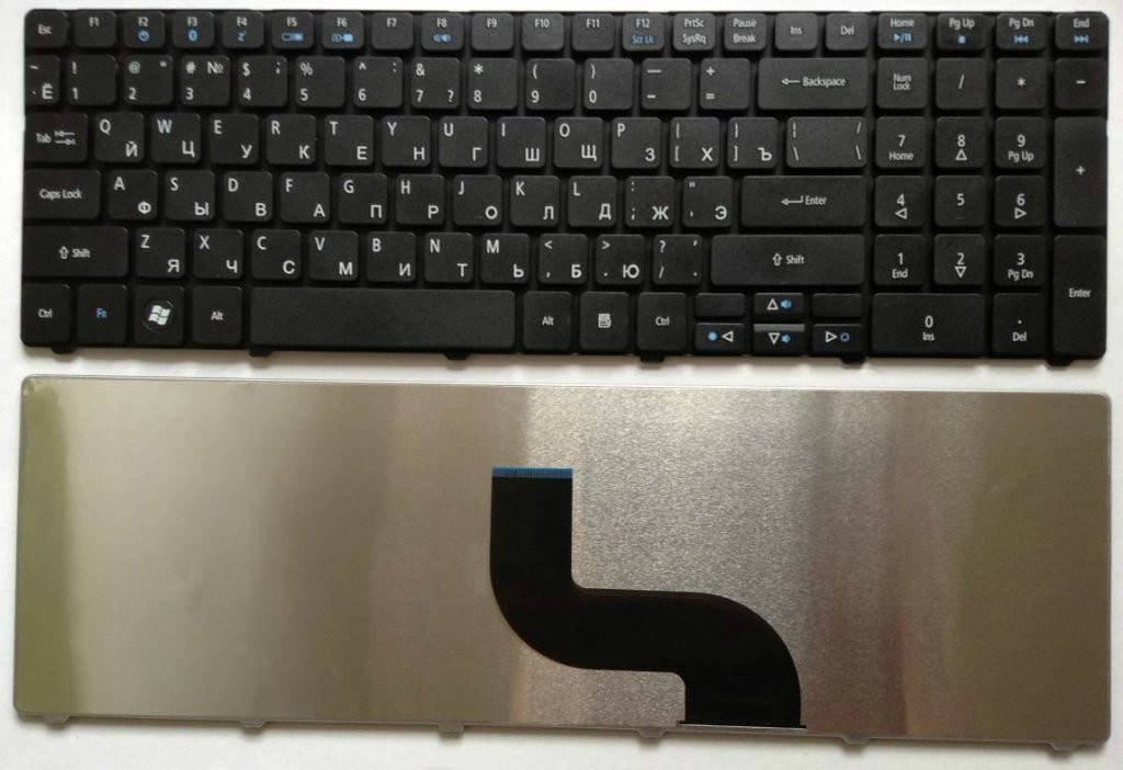 

Клавиатура Packard Bell PEW91,PEW71,LM81,LM85,TK81, Черный