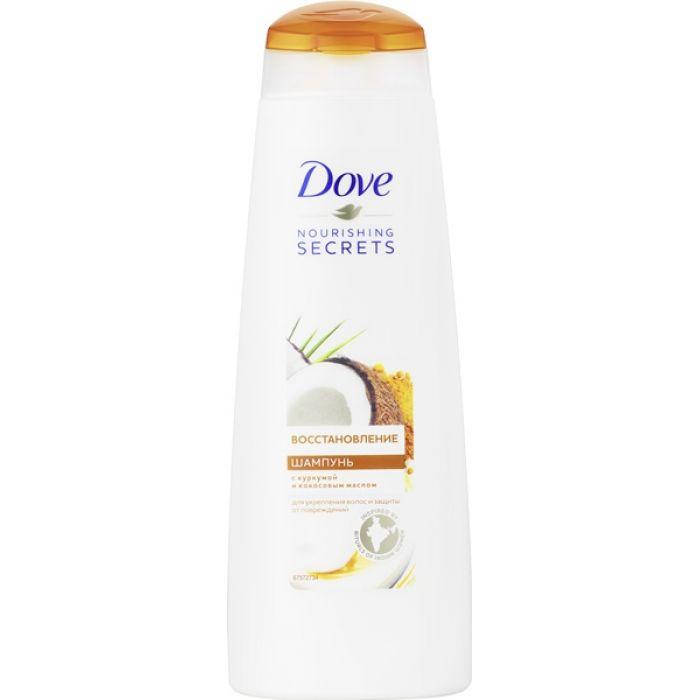 

Шампунь Dove Nourishing Secrets Восстановление с куркумой и кокосовым маслом , 400 мл.