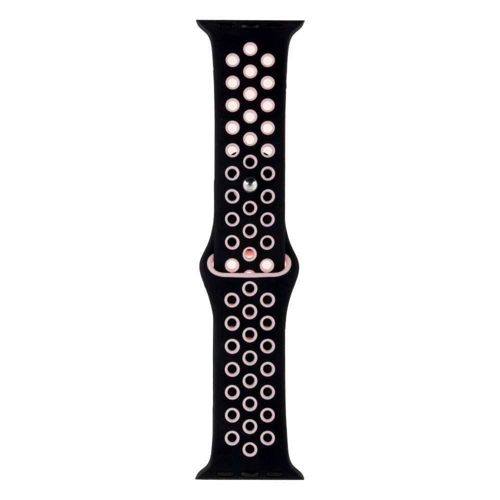 

Ремінець для Apple Watch Nike 38 / 40mm Колір 06, Чорно-Пудровий
