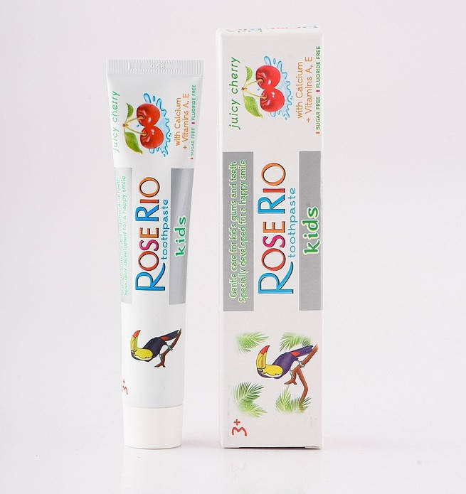

Детская зубная паста Rose Rio Kids Juicy Cherry 50 мл (3 800 023 406 462)