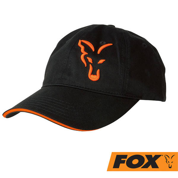 

КЕПКА FOX BLACK & ORANGE BASEBALL CAP