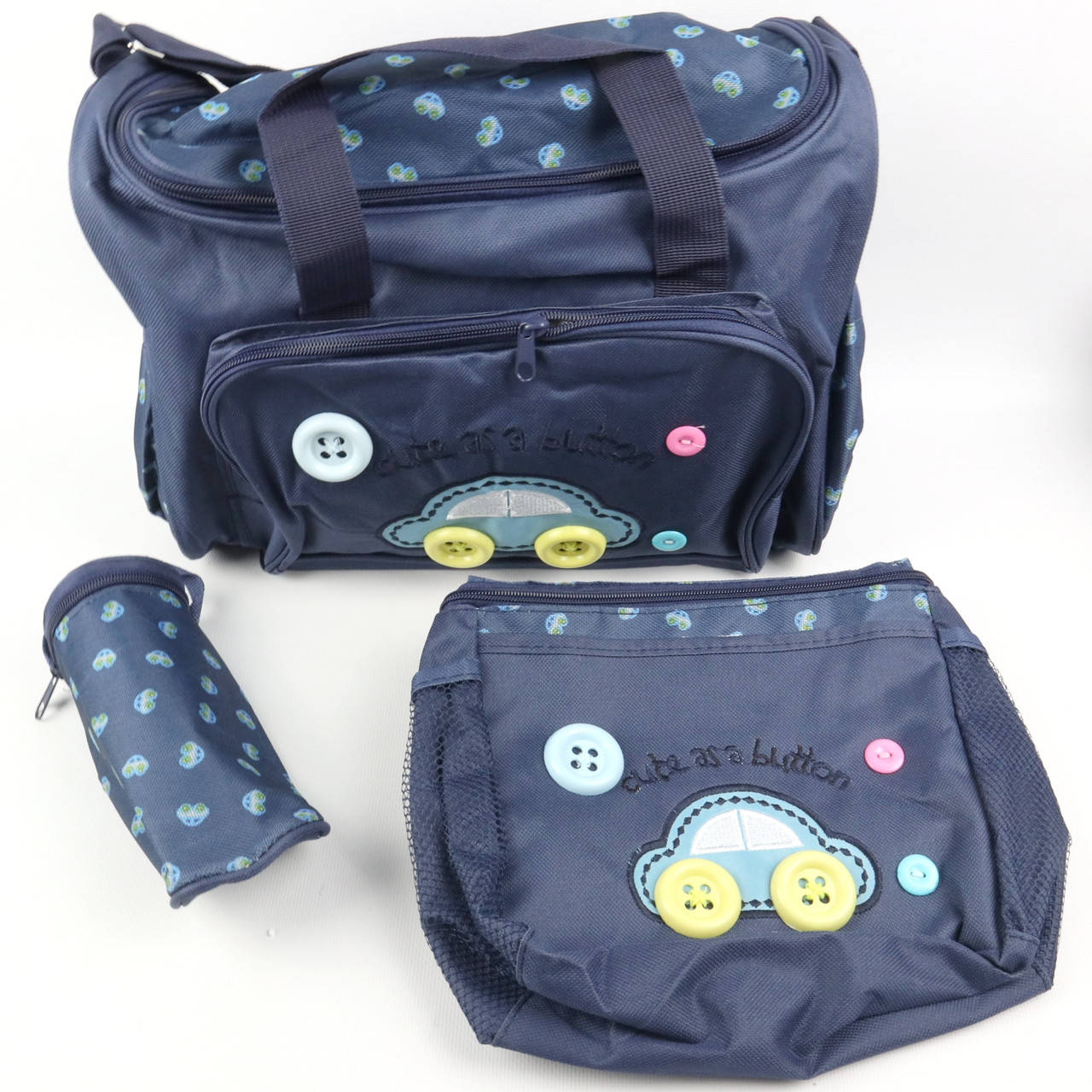 

Комплект сумок для мамы Cute as a Button Набор 3 штуки, Синий