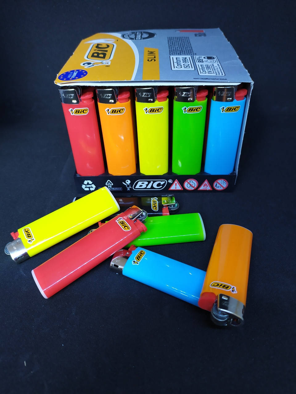 

Зажигалка BIC ассорти разноцветная, Разные цвета