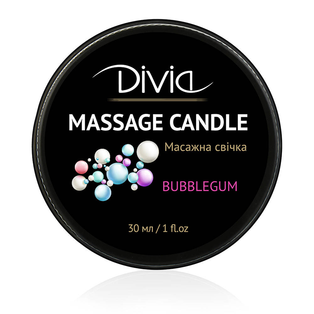 

Divia Свеча массажная Bubblegum