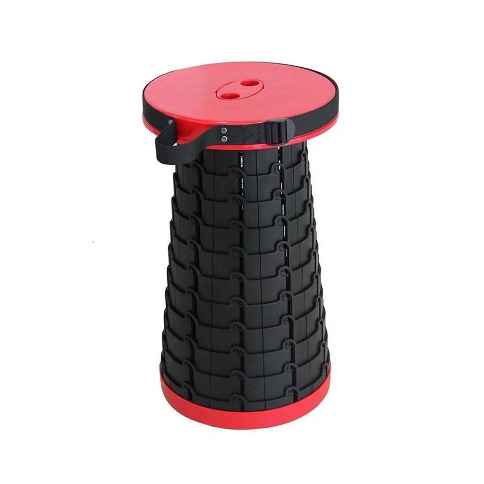 

Складной стул туристический Раскладной телескопический стульчик для пикника и рыбалки круглый