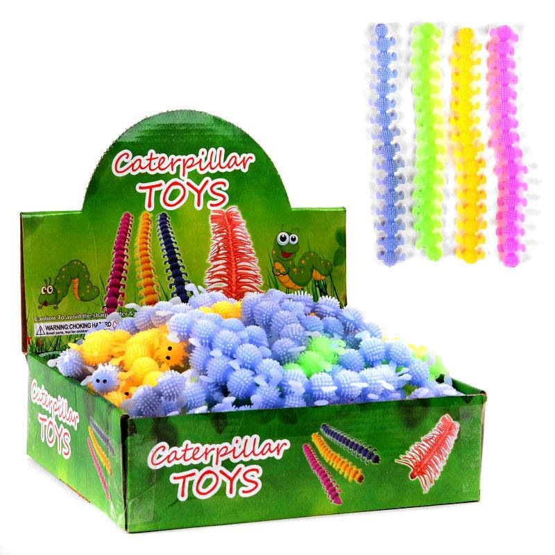 

Игрушка антистресс C 51135 "Сороконожка тянучка" 4 цвета