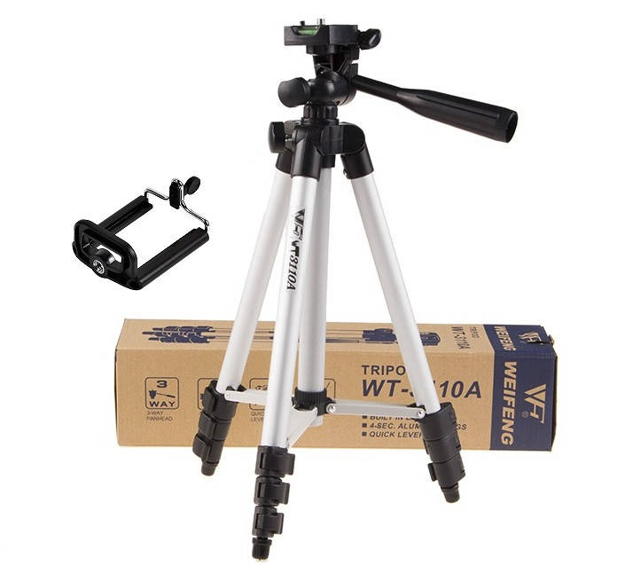 

Универсальный штатив тринога для камеры и телефона Tripod 3110 102 см, Серый