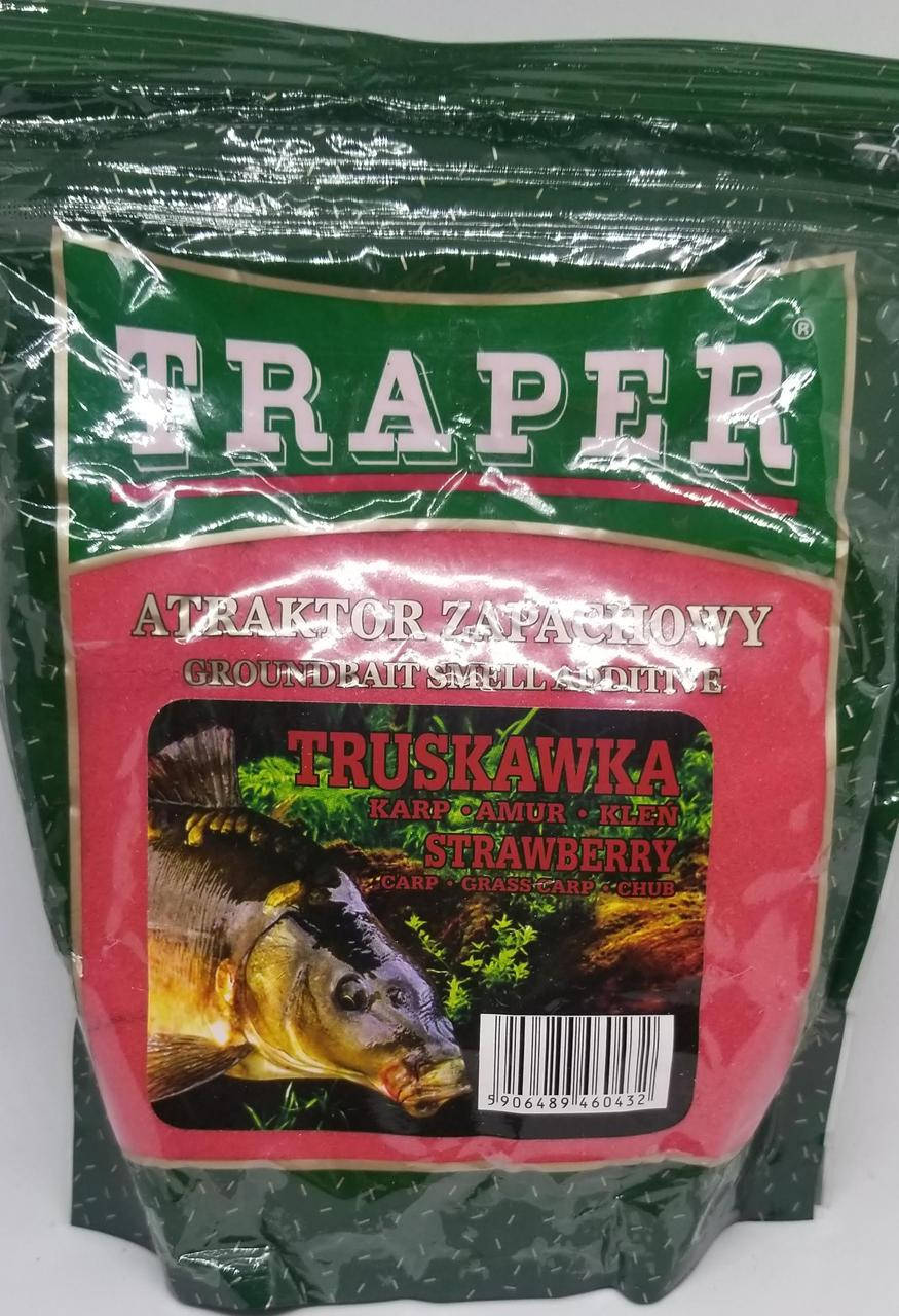 

Аттрактант сухой TRAPER Atraktor Groundbait Smell additive клубника