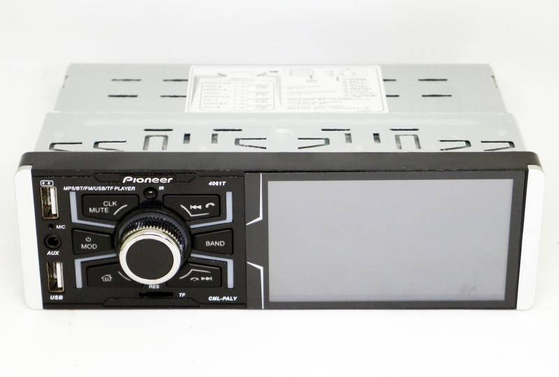 

Автомагнитола 4061T Bluetooth/USB/AUX Сенсорный экран