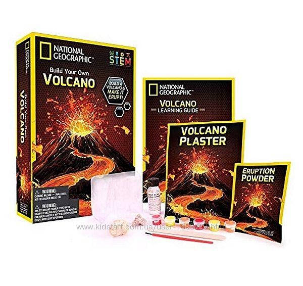 

NATIONAL GEOGRAPHIC Volcano Science Kit STEM STEAM Експеримент Эксперимент Вулкан Наукові ігри дослідження