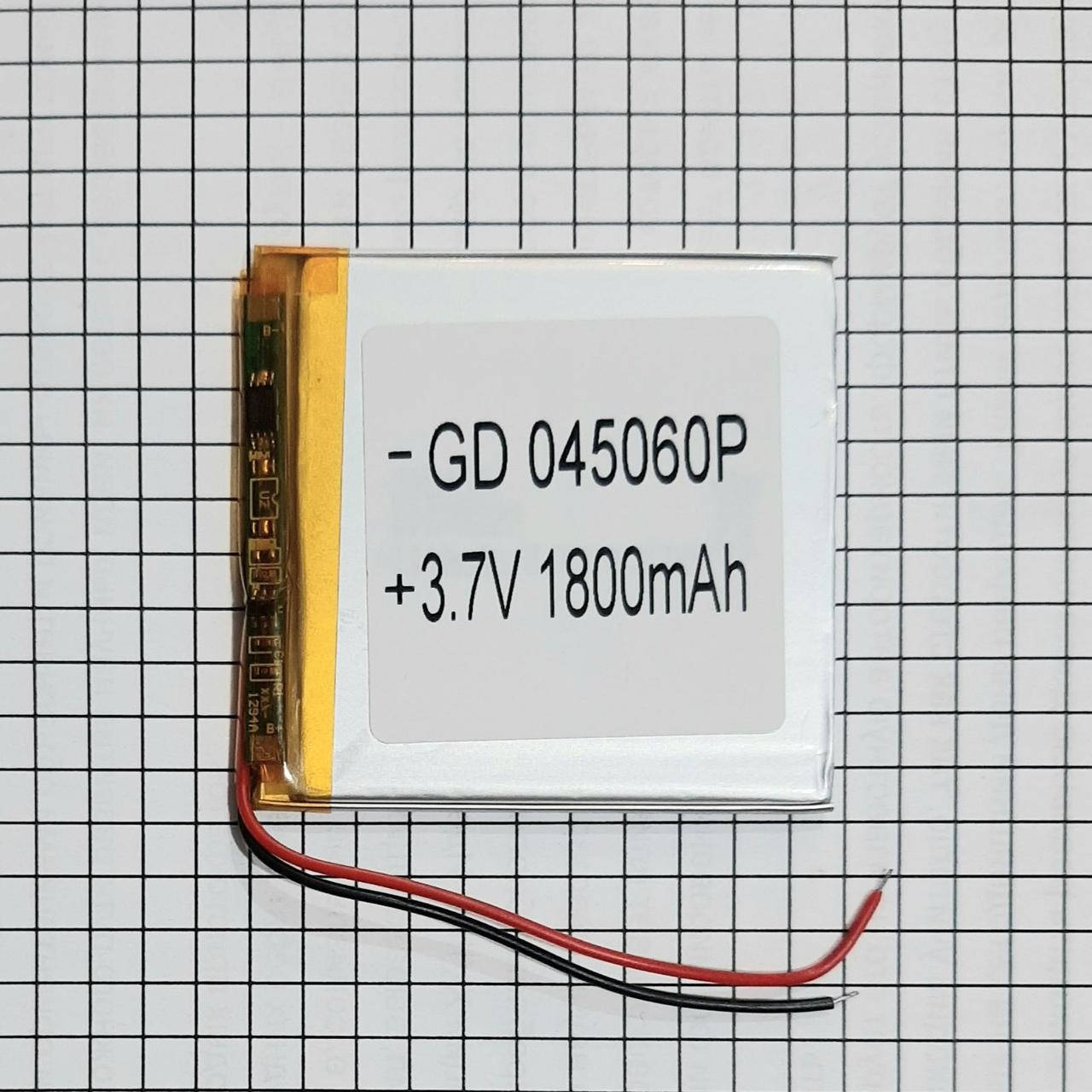 

Литий полимерный аккумулятор 045060 3.7V 1800mah