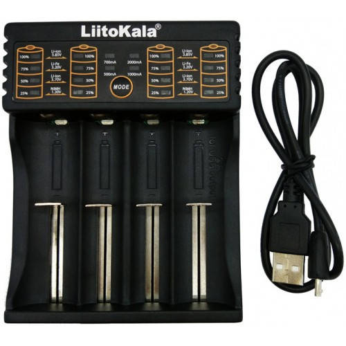 

Зарядное устройство для аккумуляторов Liitokala Lii-402 18650 АА/ААА
