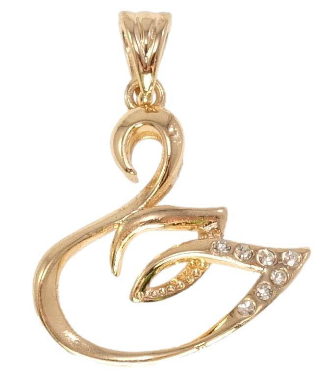 

Кулон Fallon Позолота 18К "Лебедь"