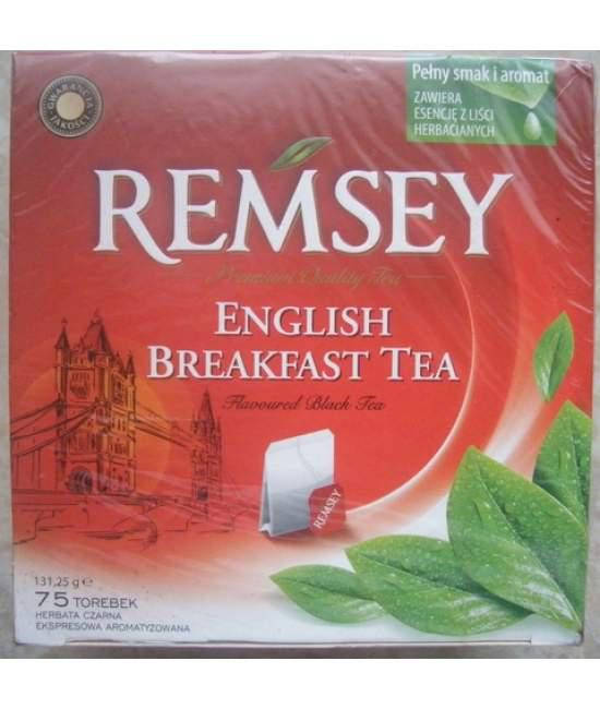 

Чай чорный REMSEY English breakfest tea 75пак