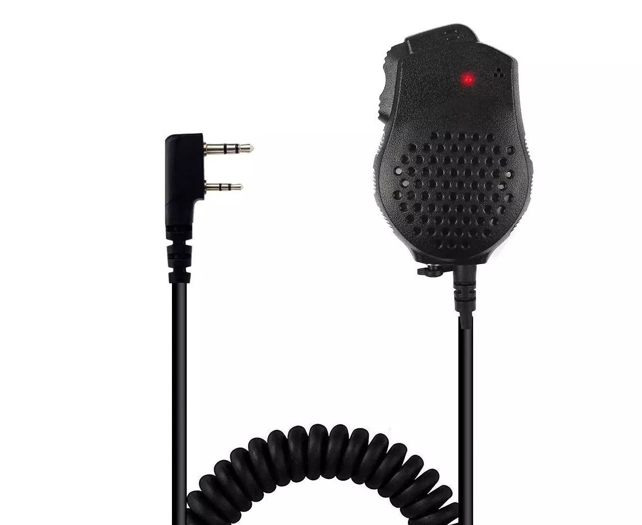 

Тангента Baofeng Speaker Mic с двойной кнопкой PTT, Черный