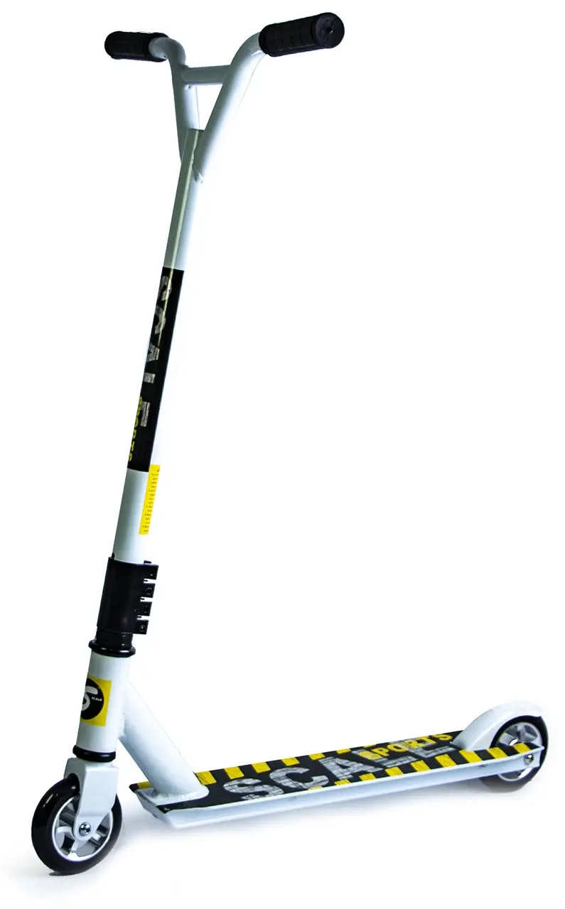 

Трюковый самокат Extrem от Scale Sports на подшипниках Abec-9 Белого цвета, Белый