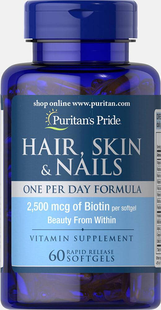 

Формула для волос, кожи, ногтей (Hair, Skin & Nails) 60 капсул