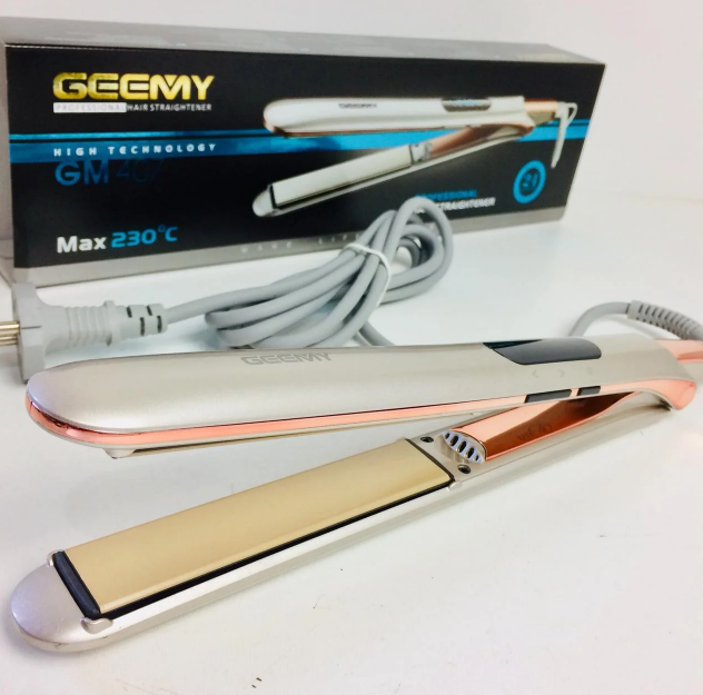 

Плойка утюжок для волос с регулятором температуры Gemei GM 407