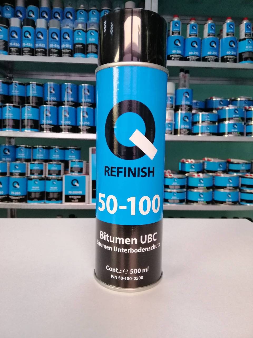 

Аерозольне бітумне покриття (500мл), Q-Refinish 50-100