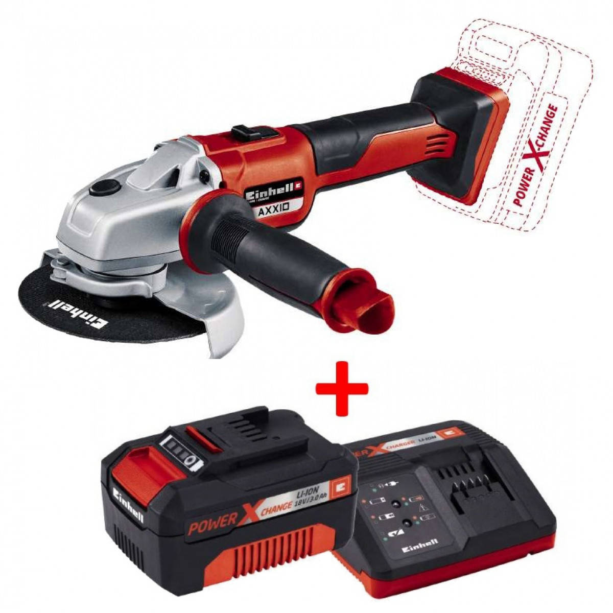 

Аккумуляторная болгарка Einhell Axxio Kit 4.0 A/h