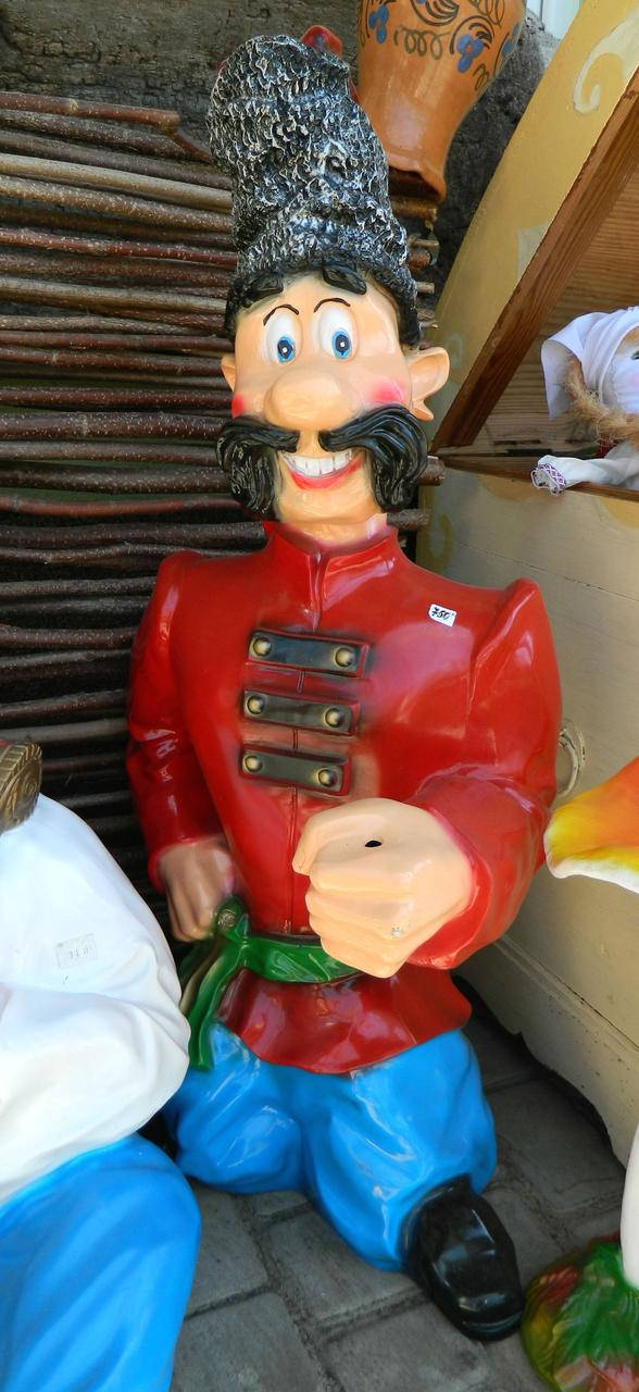 

Садовая фигура Козак мультяшный 96см, Разные цвета