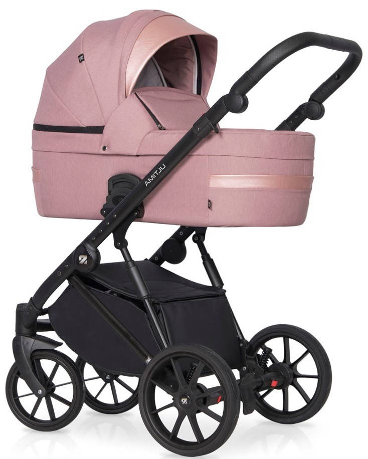 

Детская универсальная коляска 2 в 1 Riko Ultima 02 Pink, Розовый